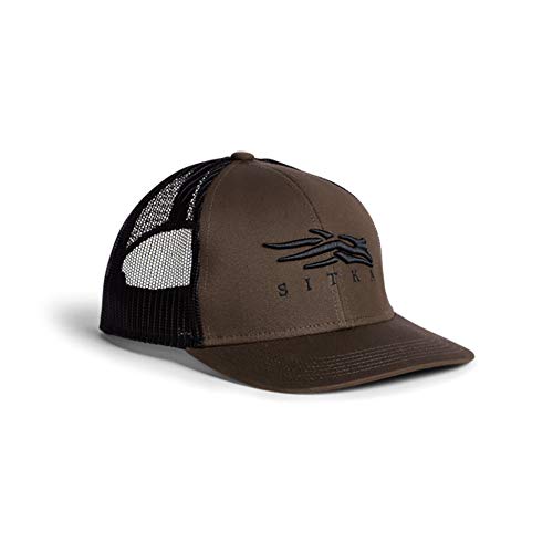 SITKA Gear Men's Icon Mid Profile Trucker Cap, Bark, OSFA