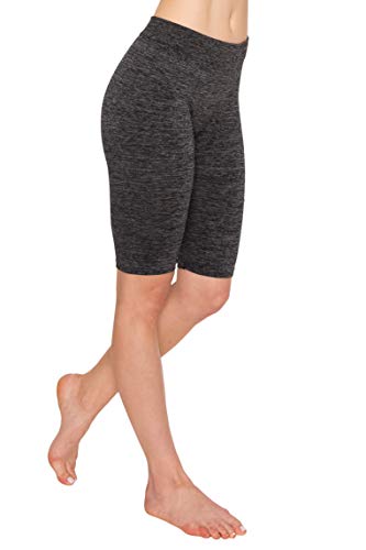 Image of ALWAYS Women's High Waist Bike Shorts - Athletic Workout Tummy Control Stretch Running Yoga Pants