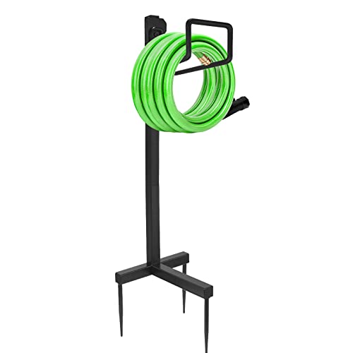 Sageme Freestanding Hose Hanger, Heavy Duty Metal Hose Holder Stand Rack, Hose Storage Hook for Garden Hose/Expandable Hose/Hose Reel/Water Hose/Pocket Hose/Flexable Hose/Magic Hose(100 Ft) Sageme Freestanding Hose Hanger, Heavy Duty Metal Hose Holder Stand Rack, Hose Storage Hook for Garden Hose/Expandable Hose/Hose Reel/Water Hose/Pocket Hose/Flexable Hose/Magic Hose(100 Ft)