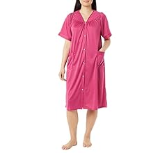 cotton snap front duster