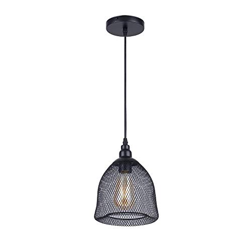 Lustre en treillis métallique haut de gamme et plafonnier en fer forgé d'art pour café shop