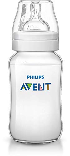 Mamadeira 330 ml Clássica, Philips Avent, Transparente