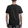 Men's Rock Band T-Shirts Cotton Short Sleeve Tees Cool Shirts for Summer Outdoor Activities Black XL #4