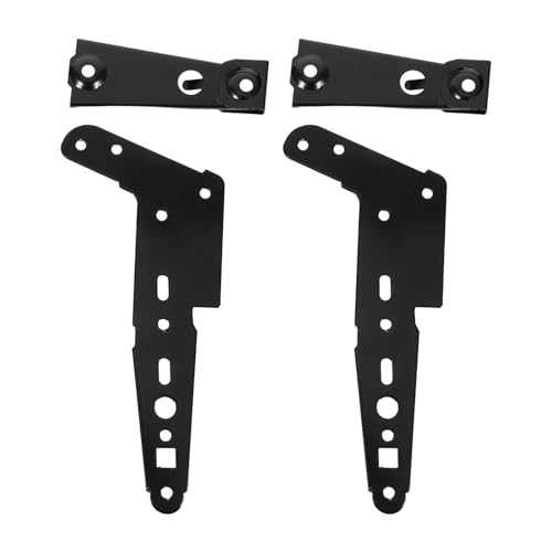 Conectores de Sofá Seccional de Hierro Negro Lurrose Accesorios para Muebles 2