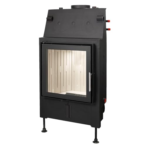 Schmitzker 601638 Kamineinsatz wasserführend No4 mit Glasrahmen...