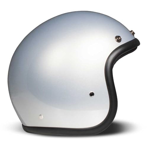 Casco DMD Jet Retro Ice L ligero y compacto para evitar fatiga en moto 3