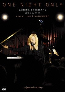 BARBRA STREISAND - One Night Only: Barbra Streisand And Quartet Live At The Village Vanguard - DVD
