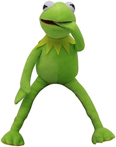 Juyo 16" The Muppets Kermit Frog Soft Stuffed Plush Figure,Green Color.
