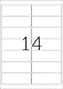 TopStick 8757 Adressetiketten, 100 Blatt, 99,1 x 38,1 mm, 14 pro A4 Bogen, 1400 Stück, selbstklebend, bedruckbar, matt, blanko Papier Adressaufkleber Etiketten, weiß