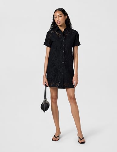 Image of Club Monaco Women's Women's Eyelet Shirt Dress