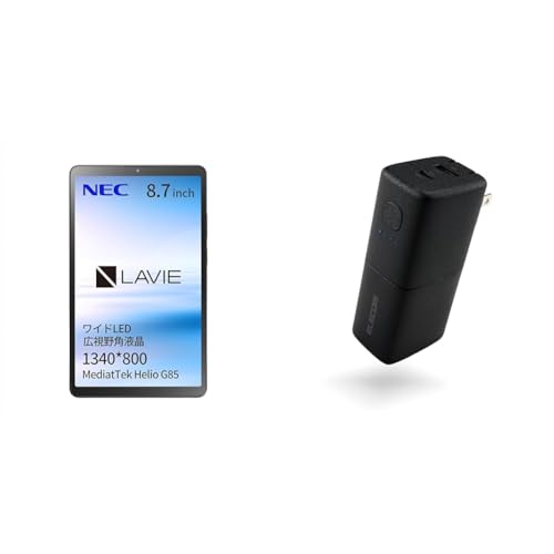 NEC LAVIE T8 �^�u���b�g 8.7�C���` wi-fi���f�� Android 14 MediaTek Helio G85 4GB 64GB LED �L����p�t�� ���i�O���[ TAB08H05+�G���R�� ���o�C���o�b�e���[ 5000mAh 30W �R