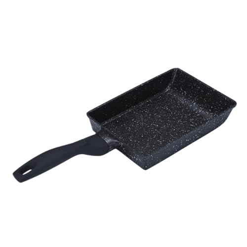 LABRIMP Sartén Antiadherente Tamagoyaki de Compacto para Tortillas y Huevos para Inducción y Cocinas de Gas Facilita Preparación de Desayunos Deliciosos