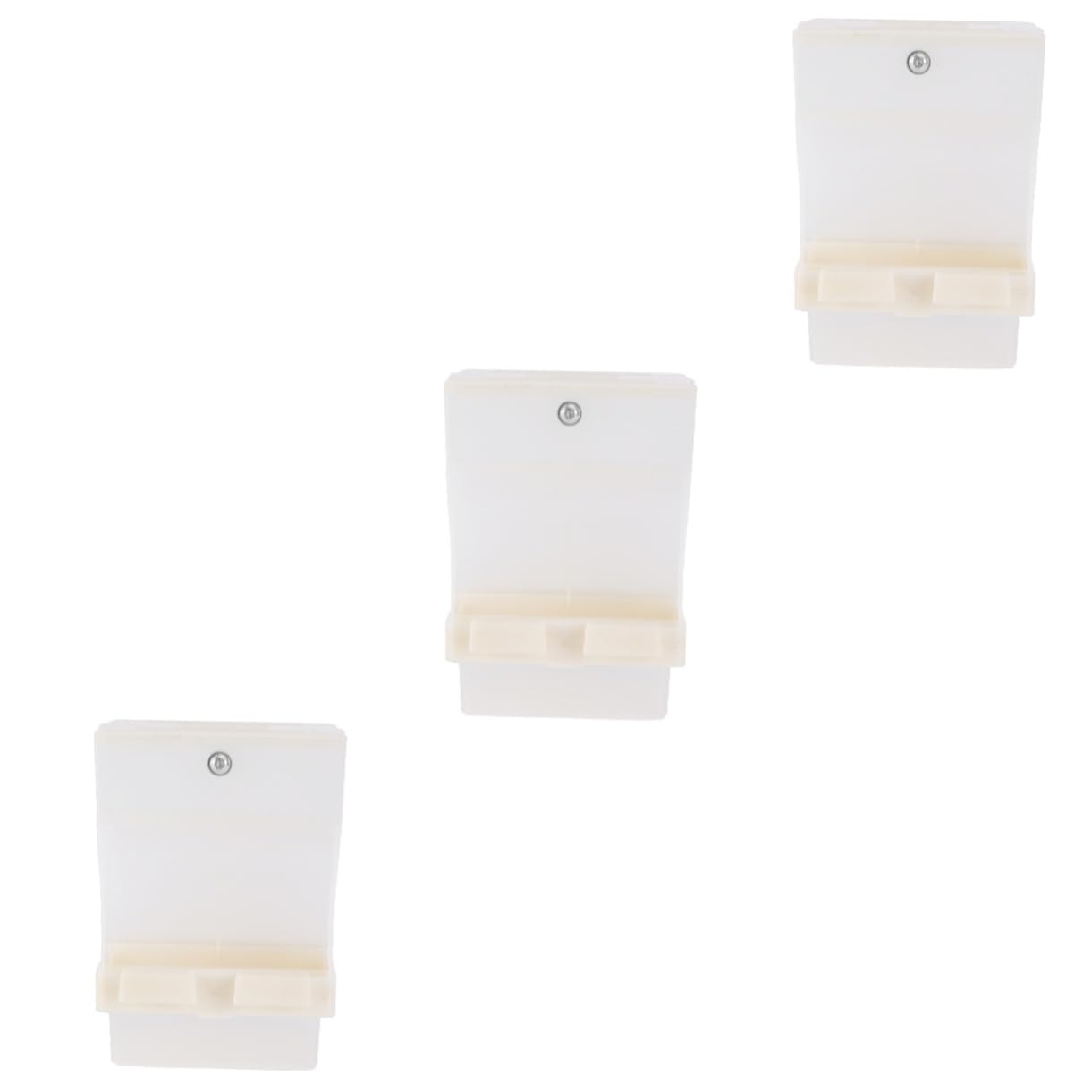 ORFOFE 3pezzi Automatic Feeder Per Pappagalli e Piccioni Mangiatoia Erogatrice Per Design Antispreco Facile e Accessorio Per Volatili