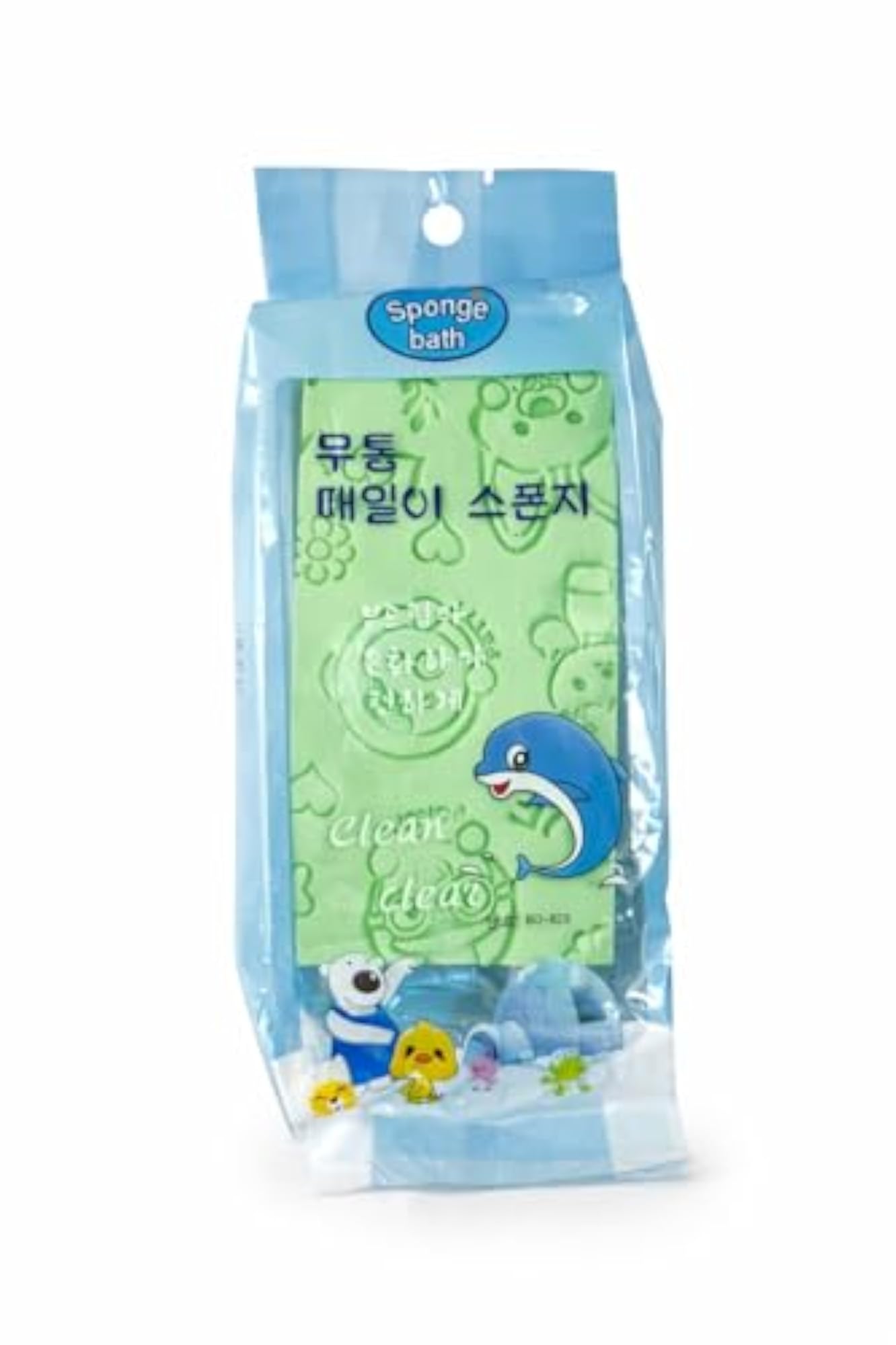 Soft Cleaning Sponge with Dolphin Design, 2 Pack