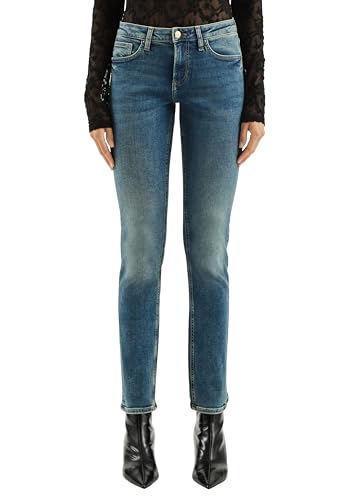 Jean Catie Slim Leg Femme QS 2174329 en denim bleu casual
