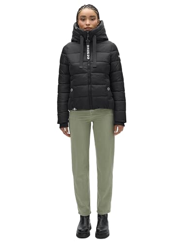 Marikoo Women's Fall & Winter Jacket with Hood - Weather-Resistant