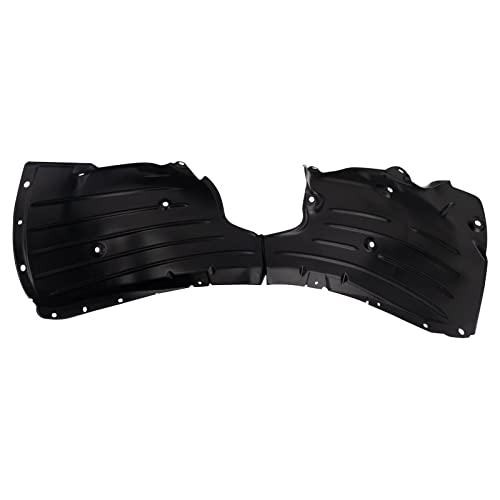 Image of TRQ Front Inner Fender Liner Set Compatible with 2019-2023 Mazda 3 MA1248154 MA1249154
