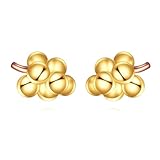 KZX 18K Gold Plated Grape Studs Earrings for Women 925 Sterling Silver Grape Jewelry Gifts for Mother Wife