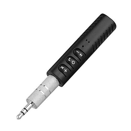 Adaptador transmisor receptor Bluetooth 5.0 jack de 3.5 mm para auriculares de audio y música de coche Y1j0 Reciever A2dp manos libres Aux