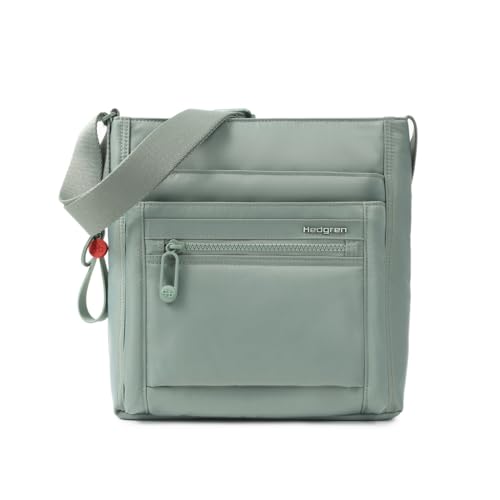 Sac femme Hedgren Orva vert crossover léger avec poche anti-RFID