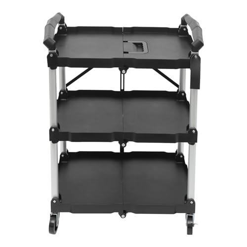 Carrito de servicio de 3 niveles para solucionar la falta de espacio en cocina 2