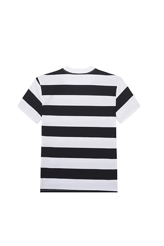 Image of Classic Girlls Striped T-Shirt,Short Sleeve, Crew Neck