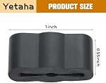 Yetaha 4PCS Dishwasher Friction Pad, 8268961 Dishwasher Sleeve Friction Pad Replacements Compatible with Whirlpool Kenmore Dishwasher