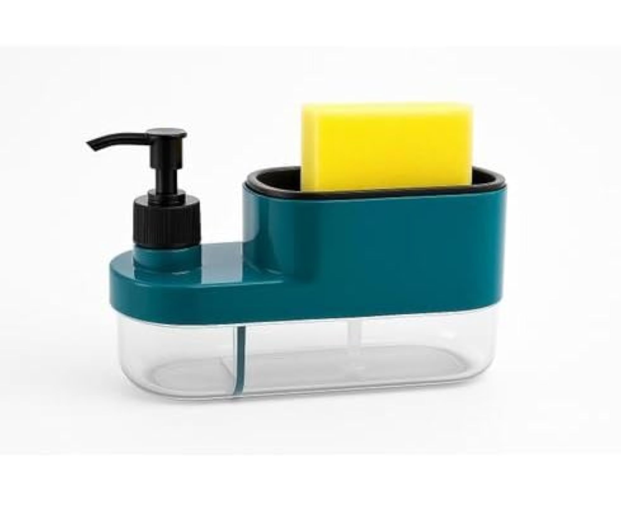 Soap Dispenser and Sponge Holder 2 in 1, Home & Kitchen