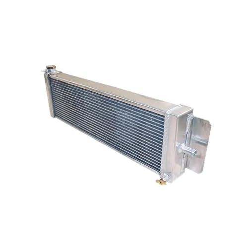 Intercambiador de calor, Radiador Intercambiador De Calor De Aluminio, Intercooler Aire-agua De 24 'x 8' X 2,5 ', Universal