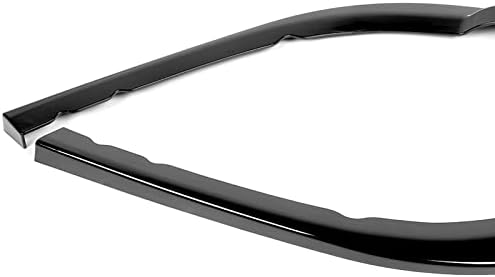 Miniatura 4 de Kit de 3 piezas de parachoques delantero compatible con Subaru Impreza WRX 2008-2010, alerón de protección divisor estilo CS, difusor de aire y