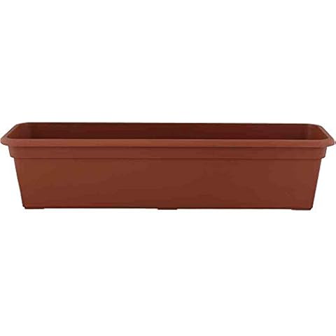 Siena Garden Terracotta Balcony Box 100 cm Cover