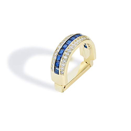 Mens Tie Ring Tie Clasp Necktie Clips Holder Bar Accessories for Necktie Gold Tone Silver Tone2