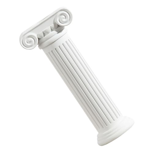TOYANDONA Roman Pillar Flower Holder Decorative Wedding Centerpiece Resin Column Vase Artistic Sculpture Home Décor Floral Display for Event Decoration