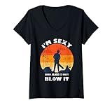 Soy sexy y lo soplo. Para Urban Sweeper Urban Cleaner Street Cleaners o Street Sweepers. Trabajadores de saneamiento con sopladores de hojas. Amantes de la jardinería que pasan tiempo limpiando el césped cortando hojas soplando.