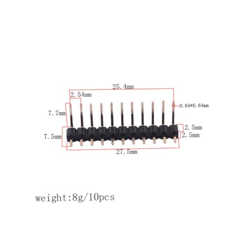 Conectores de pines para guitarras eléctricas macho rectos repuestos de audio 2