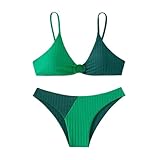 SuChengSS Bikini Bikinis para Mujeres Biswimwimwim Aspirantes De La Cintura Alta Trajes De Baño De Corte Alto Empujando La Playa Bikini Femenino Bíquini Femenino-4-l