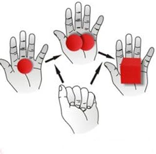 SUMAG Square and Round Change Sponge Ball Magic Trick