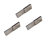 THINBIT 3 Pack SPT045D2 'S' Series, Uncoated Carbide, Parting Insert for Steel, Cast Iron and Stainless Steel with Interrupted Cuts