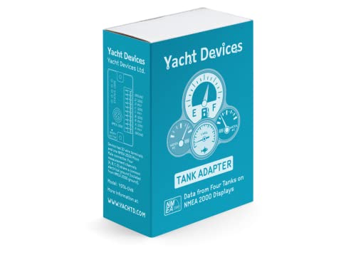 Image of Yacht Devices Boat Tank Adapter (New) (YDTA-04N) for Yacht and Boat Network - NMEA 2000 Micro Male, 4 x Tanks