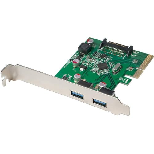 Adaptateur USB 3.2 Gen 1 LogiLink PC0080 carte contrôleur PC