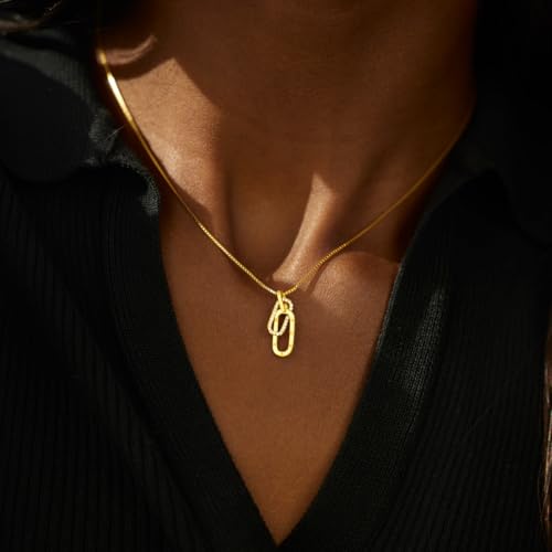 STORYJEWELLERY Friend Necklace, Friend Birthday Valentines Day Gifts for Women, Bestie Necklaces, Friendship Gifts for Women, BFF Gift, Friendship Jewelry, 925 Sterling Silver Interlocking Necklaces by STORYJEWELLERY - Used condition - Image 5