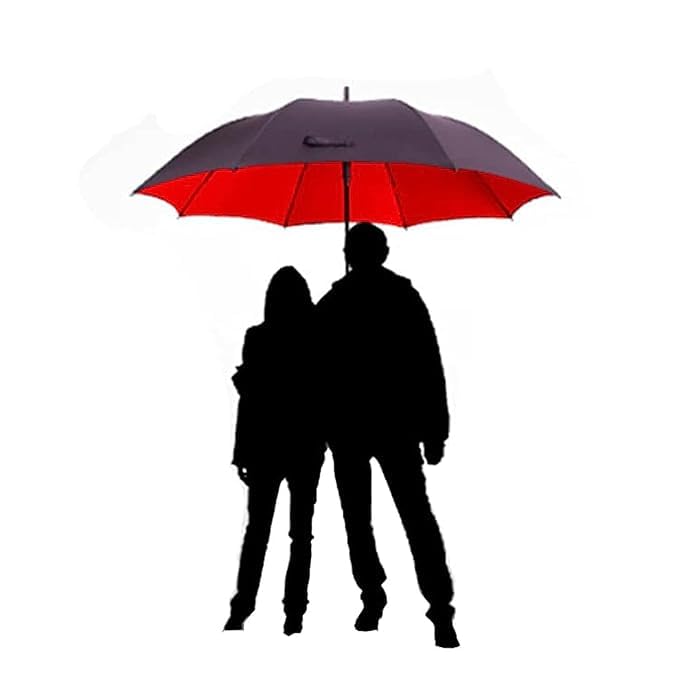 Image of OCTOPUSPRIME 62-Inch Windproof Golf Umbrella - Large Automatic Open, Waterproof Double Canopy for Rain & Sun