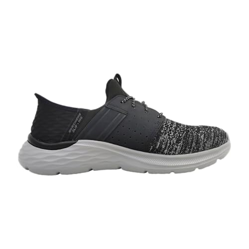 Skechers Skechers Men's Garner - Newick Hands Free Slip-in Men's Casual, Black, 14, Medium, US