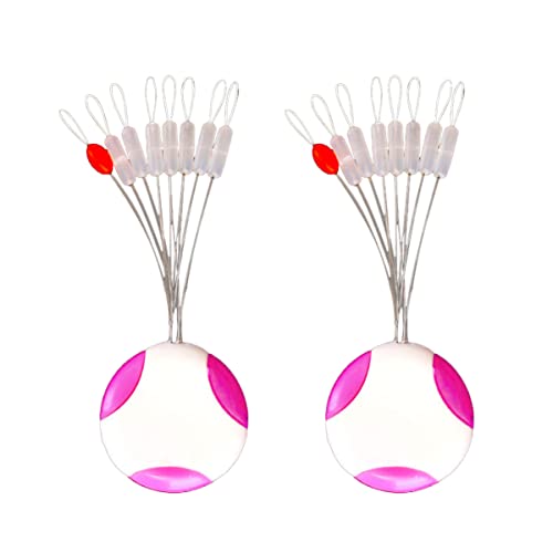 BESPORTBLE Tight Long Space Beans 10pcs Silicone Beans High Elasticity Attractive Detail Durable for Outdoor Fishing Activities