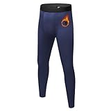 [Sillictor] スポーツタイツ キッズ 裏起毛 コンプレッション レギンス 子供 スポーツ インナー スパッツ[防寒保温 + 通気速乾] ジュニア アンダーウェア 野球 サッカー スキー トレーニングウェア 秋冬 yc1022na-130