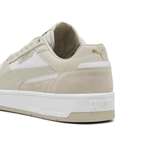 Puma Court Classic Street SD, Unisex Sneaker, Puma White-Desert DUST-Puma Gold, – Ansicht 2