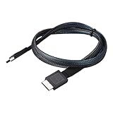 beertoy SFF-8611 Connector with M.2 to 8612 Adapter GPD Oculink Cable SFF-8611 to Oculink 8612 Cable Replacement for PC SFF-8611 Connector
