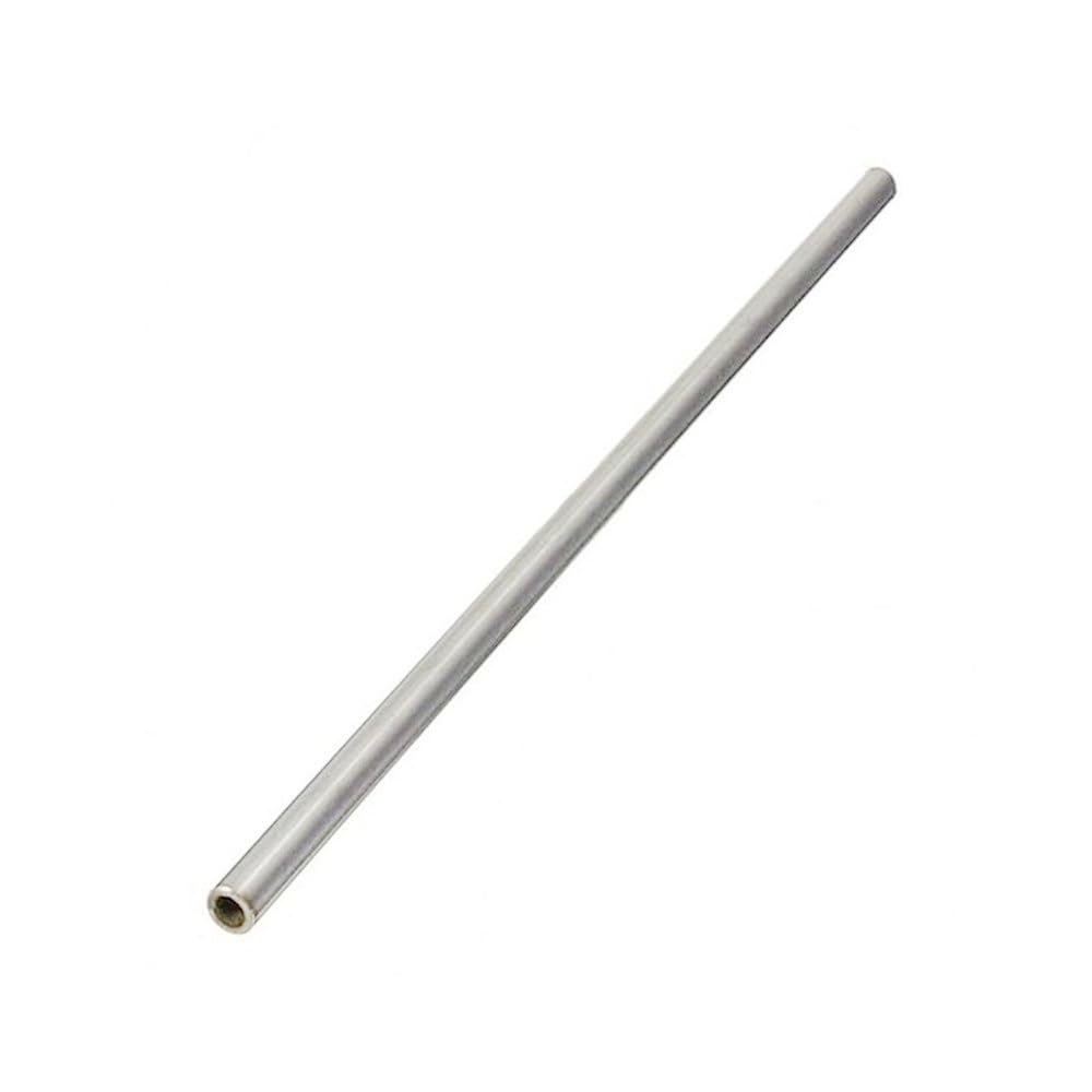 Round Steel Tube 20 Inches/500mm Stainless Steel Straight Pipe, OD 0.3-18mm ID .1-17mm Seamless Capillary Tube Tubing 1pc(12 * 11MM)