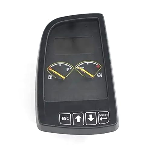 Image of 15197146 17450744 Original Monitor Cluster Gauge for Volvo EC55C EC60C EC80D ECR88 EW60C EC55C MC60B MC70B MC80B MC90B MC110B Excavator