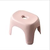 Pazekuグレーのバスチェア 風呂イス 高さ25cm 耐荷重150kg クリア お風呂用 (ピンク)